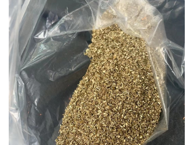 每个月20多吨黄铜废料处理