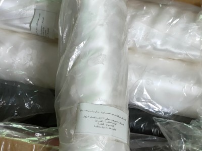 五万米全人丝面料处理