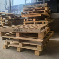 公司每个月五六百个木托盘处理