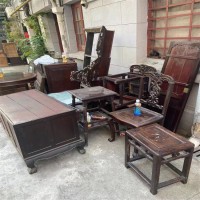 红木家具回收公司  红木床  大衣橱  红木椅子收购