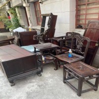 成套红木家具高价收购   上海花梨木家具回收热线