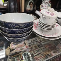 徐汇区瓷器回收  清代  解放前花瓶  印泥缸收购