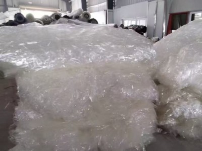 厂里每个月100多吨TPU车衣塑料处理