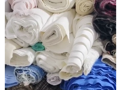 两吨多库存面料处理