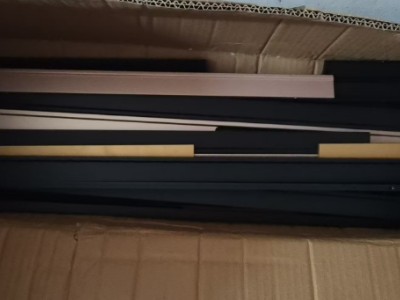 一千多斤铝合金拉手处理