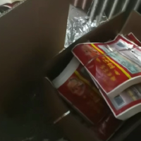 一千多斤真空包装袋处理