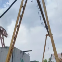 厂里一台龙门吊行车处理