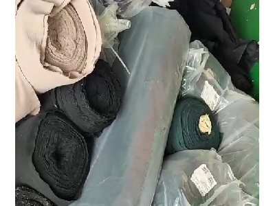 公司四五吨库存针织面料处理