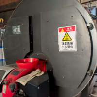 公司两台六吨蒸汽锅炉设备拆除处理