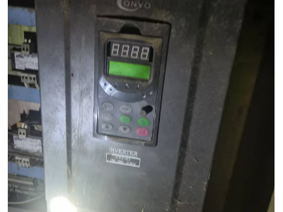 十二台变频器设备处理