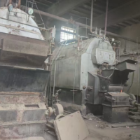 厂里四台锅炉设备拆除处理