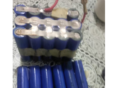 八九十个18650锂电池处理