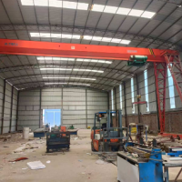 公司一台10吨跨度19米行车设备拆除处理