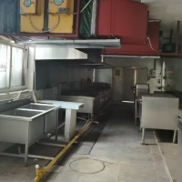 学校食堂不锈钢厨房设备、冰箱、消毒柜处理