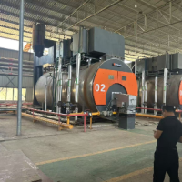 公司四台大型锅炉设备拆除处理