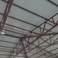 1200多平钢结构及彩钢瓦拆除处理