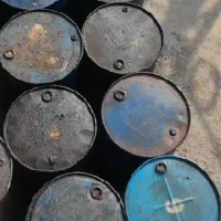 几千个铁桶处理