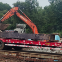 4.6吨左右废铁处理