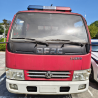 一辆二手消防车处理