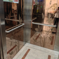 酒店一部乘客电梯拆除处理