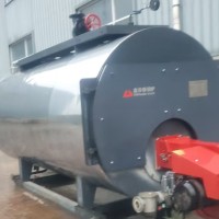 一台12吨热水锅炉设备处理