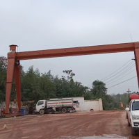 两台18米跨度行车吊设备处理