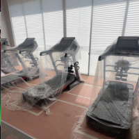 健身房健身器材设备物资打包处理