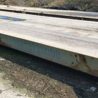 两100吨地磅设备处理