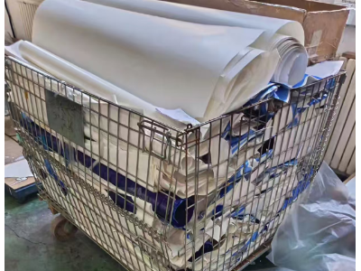 厂里每个月四吨多离型纸处理