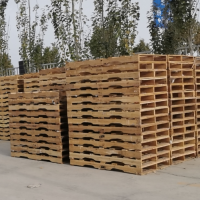 公司1500个光伏木托盘处理