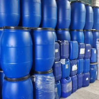 公司每个月一百多个125升塑料蓝桶处理