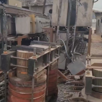 五台中频炉设备处理