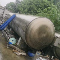 公司4台不锈钢杀菌锅设备处理