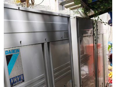 公司3台大金中央空调外机处理