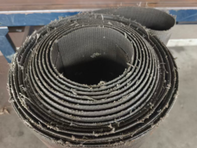 200多吨输送带处理