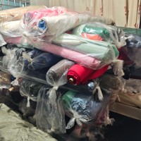 2.5吨库存全棉纱卡布料处理
