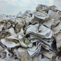 每个月一百多吨滤布滤板处理