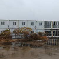 公司3000多间带空调、热水器集装箱房拆除处理