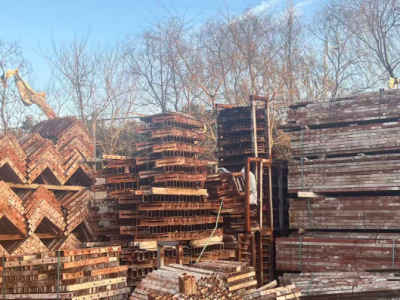 工地几十吨方管处理