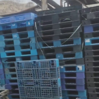 公司160个塑料托盘及180个木托盘处理