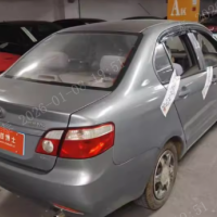 一辆夏利小轿车报废处理