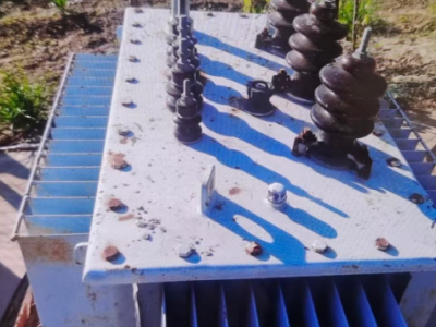 一台电力变压器设备处理