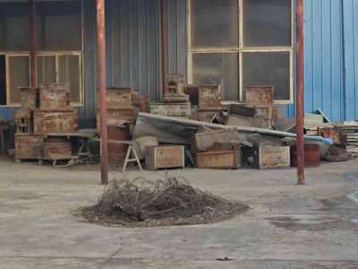 公司四五十吨模具铁处理