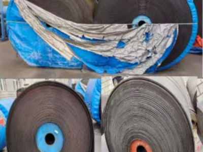 公司五百吨左右输送带处理