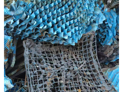 两三吨废旧塑料处理