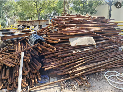 公司6吨左右304不锈钢及15吨左右废铁处理