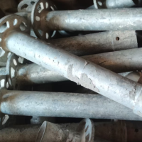 一千多斤镀锌管处理