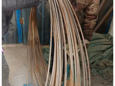 几百公斤废铜处理