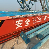 8台16吨单梁起重机处理带16个电动葫芦