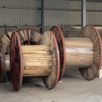 厂里每个月90多个电缆盘处理